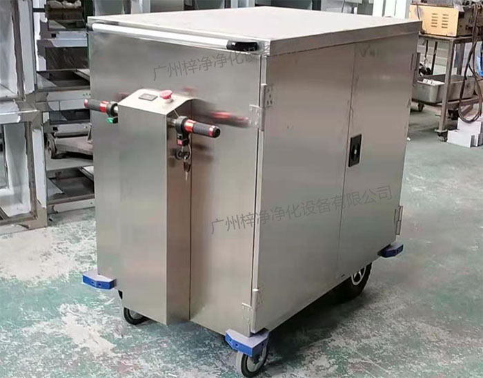 無(wú)菌物品電動(dòng)運(yùn)送車又稱為無(wú)菌物品運(yùn)送車、無(wú)菌密封下送車、無(wú)菌物品回收車。