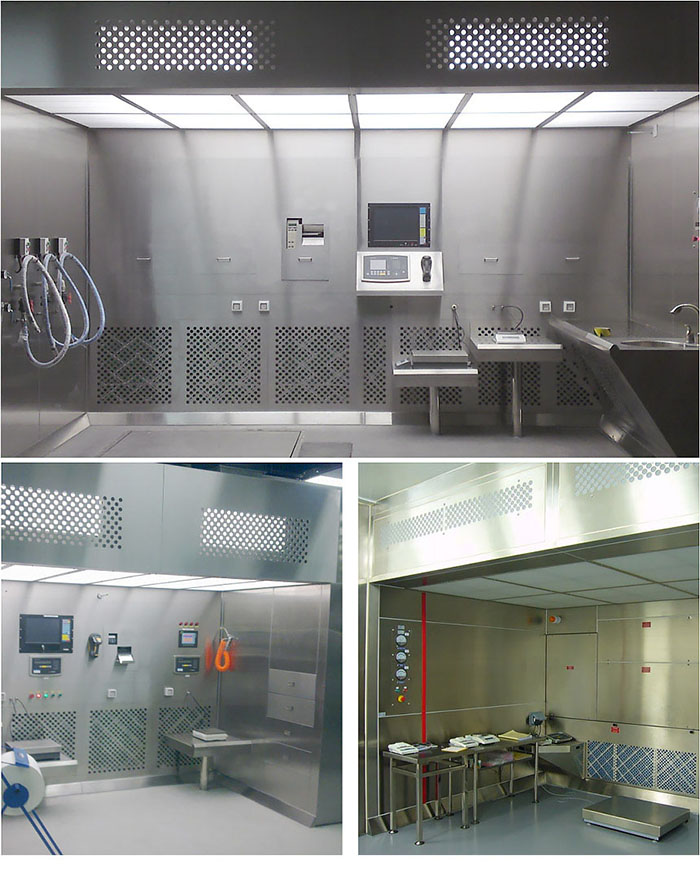 負(fù)壓稱稱量罩通過創(chuàng)造一個(gè)低氣壓的環(huán)境，防止生產(chǎn)過程中的粉塵、揮發(fā)物等有害物質(zhì)逸散到外界環(huán)境中，同時(shí)確保稱量結(jié)果的準(zhǔn)確性。